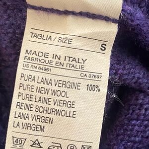 United Colors Of Benetton Purple Sweater